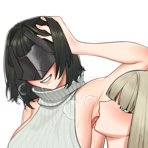 Perlica's turn to taste the Endministrator (Anya) [Arknights: Endfield] by TheRoySez