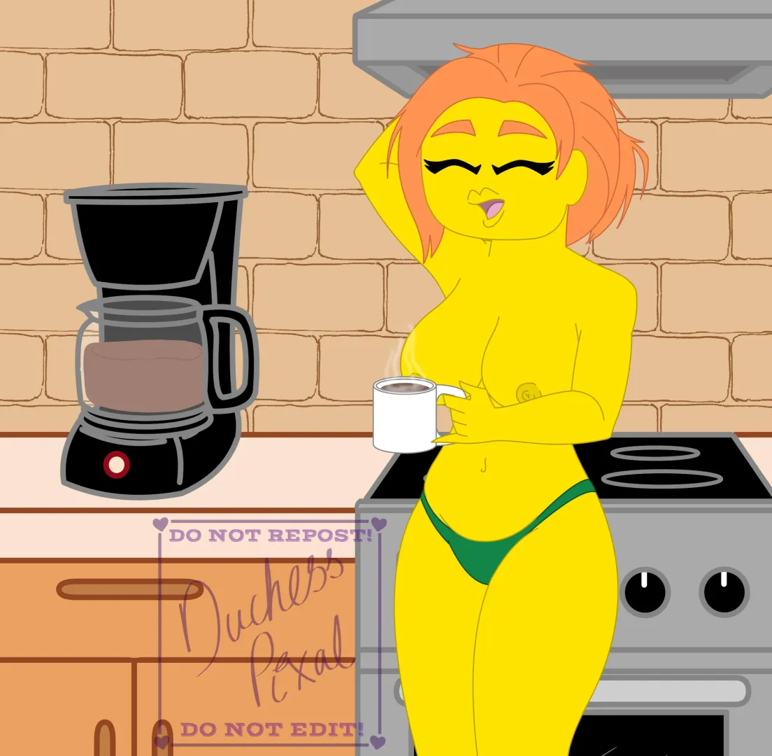 Personal art - Koko's mornings when Lloyd isn't home posted by Duchess_Pixal