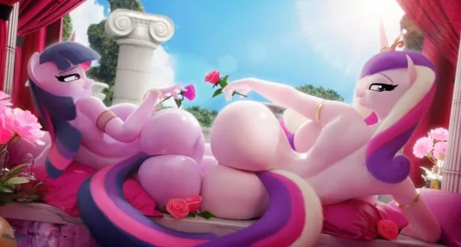 Philia and Eros (hooves-art) posted by AmazonChaser1123