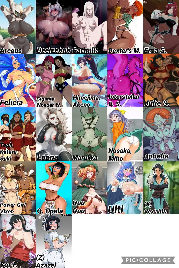 Pick a Rule 34 H.A.R.E.M (This is the Last from my backlog) posted by Any-Weight1782