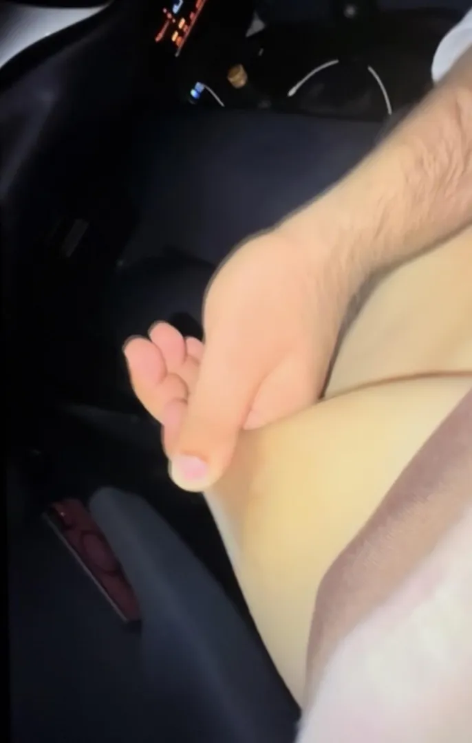 Pinching her nipples and playing while driving on highway is different level fun posted by loverofcb1090