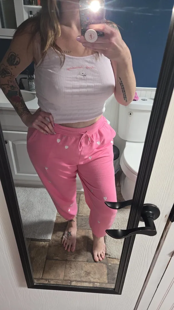 Pink heart PJ pants  posted by sauc332