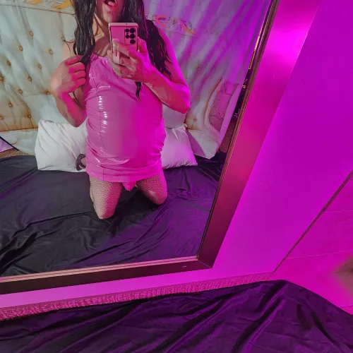 Pink latex vibes!  Feeling super cute  by Secretly_Vanessa