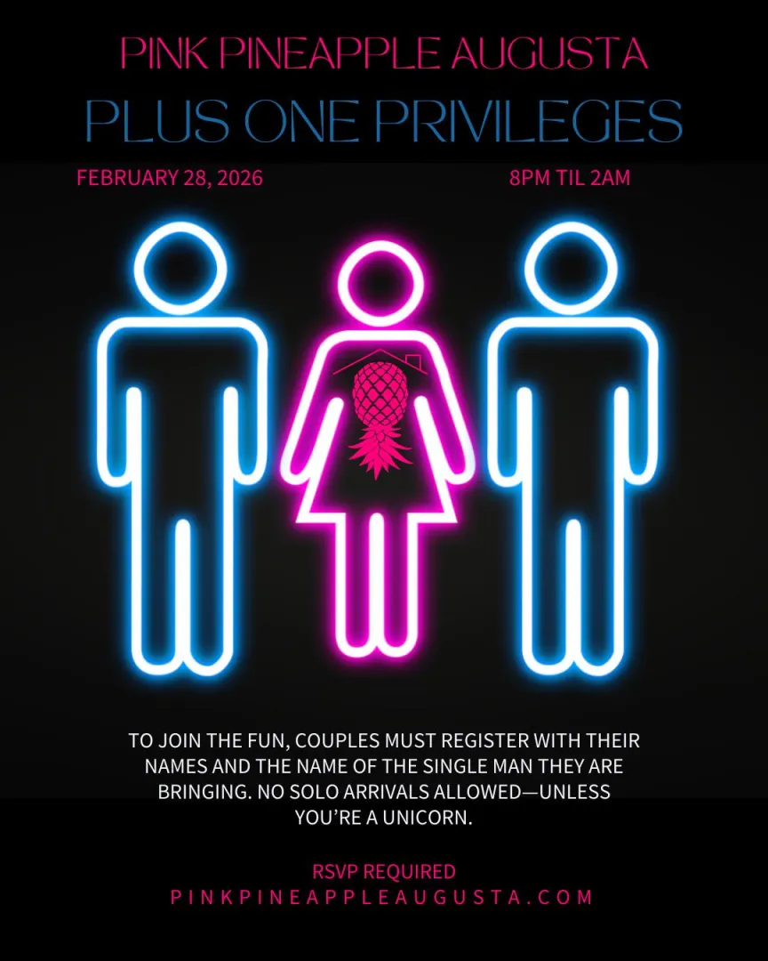 Pink Pineapple Augusta Feb 28 posted by Foreign-Shelter2025