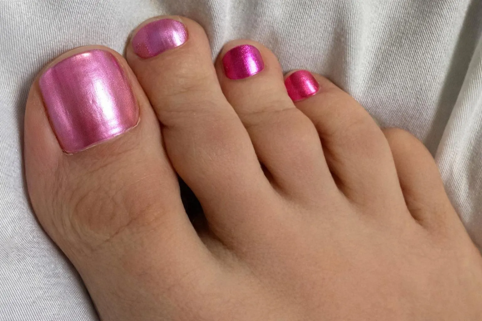 Pink toes posted by Smooth_Morning_4764