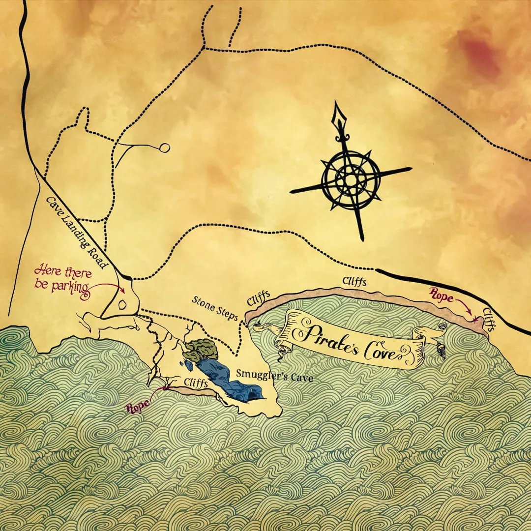 Pirate’s Map posted by theGrimmwood