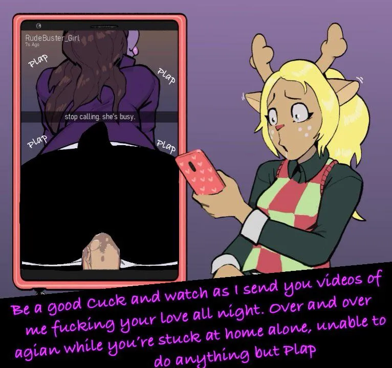 Plap those balls while your partner is claimed by a real man posted by Sissy_Mantras