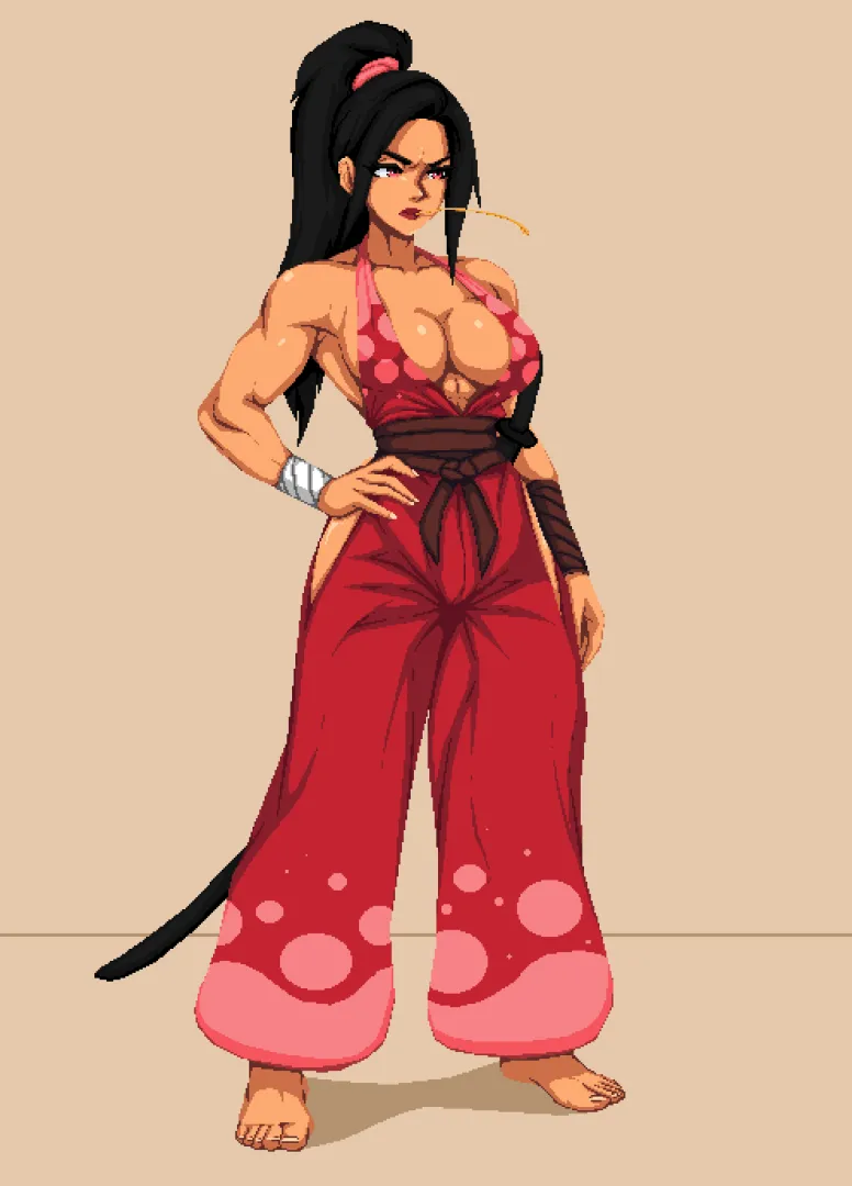 Playable Character Concept Art in Game Im working on posted by Friccxl