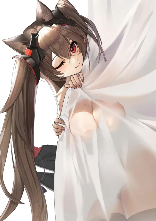 Playful Angelina [Arknights] by marxsander2016