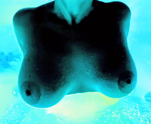 Playing with the hot tub lighting.(Lake Stevens) by Procrasterbaters