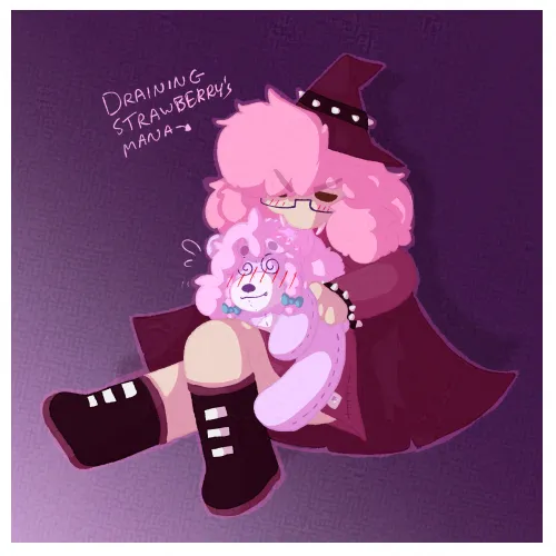 [Plushie] Drinking Some Mana by Ellen's Toybox by JudithNeff