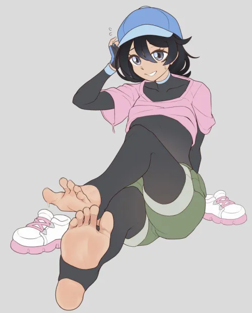 Pokemon WW protagonist by I_SNIFF_02_FARTS