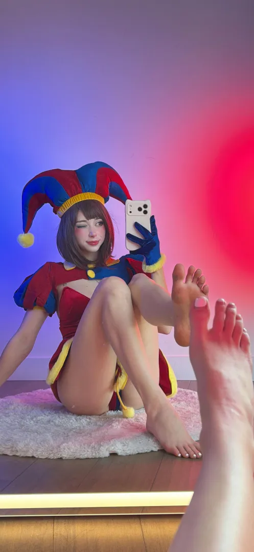 Pomni ( Kennakins) [The Amazing Digital Circus ] posted by SugarBlussh