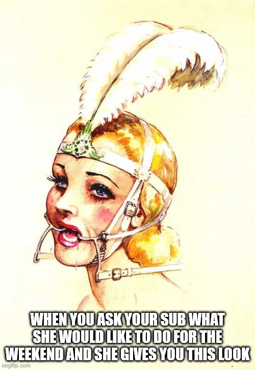 Pony play can be replacement for exercise. posted by MaetelofLaMetal