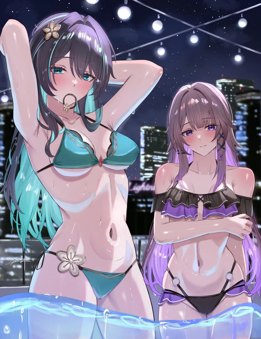 Poolside beauties 2 posted by Numerous_Camera30