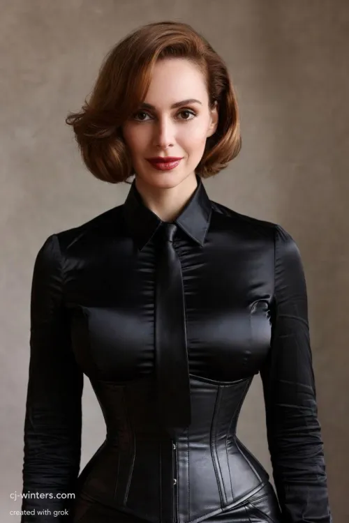 Portrait of a classic Maitresse by cj_winters