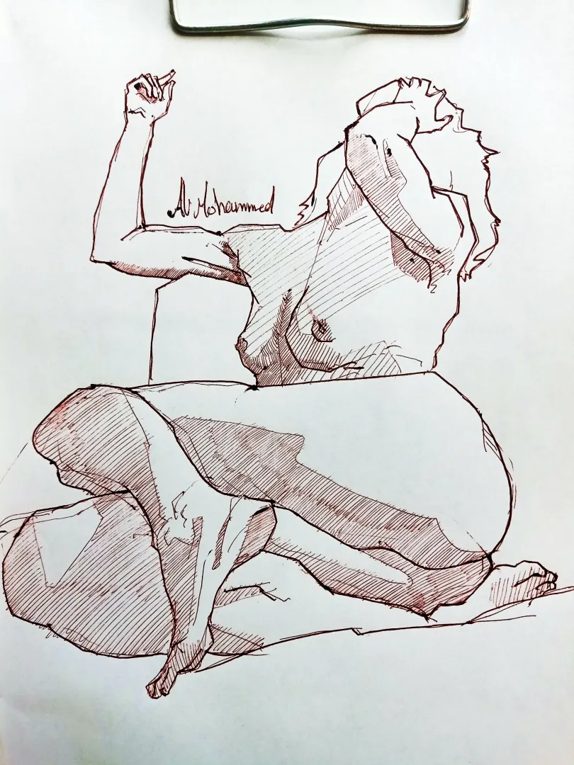 pose posted by allimight