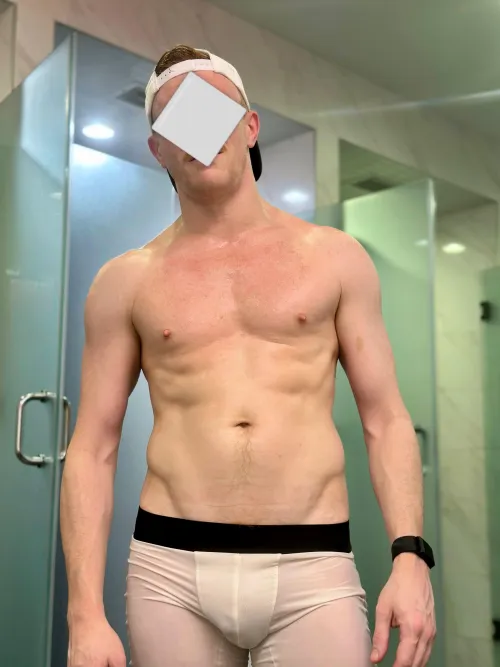 Post gym and sauna, who wants to clean my sweat? by rockafew