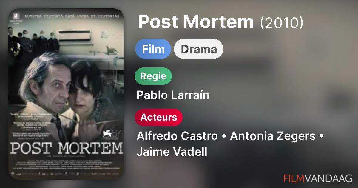 Post Mortem (2010) posted by junklardass