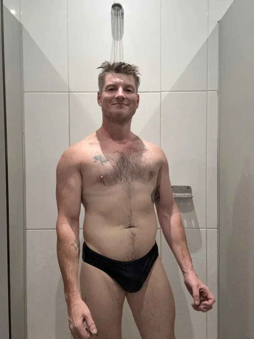 Post swim shower posted by More-Yoghurt1801