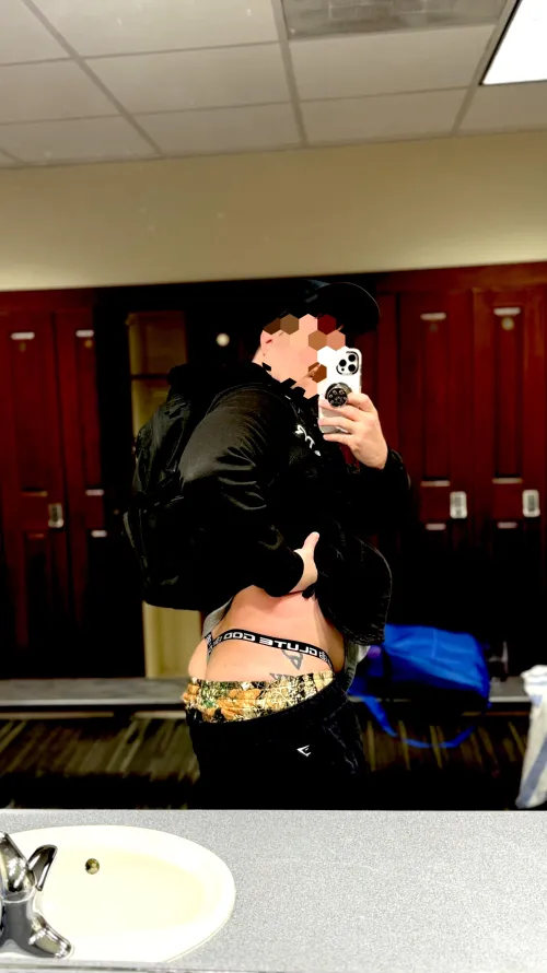 Post-Gym thong peek  by Silver_Bookkeeper577