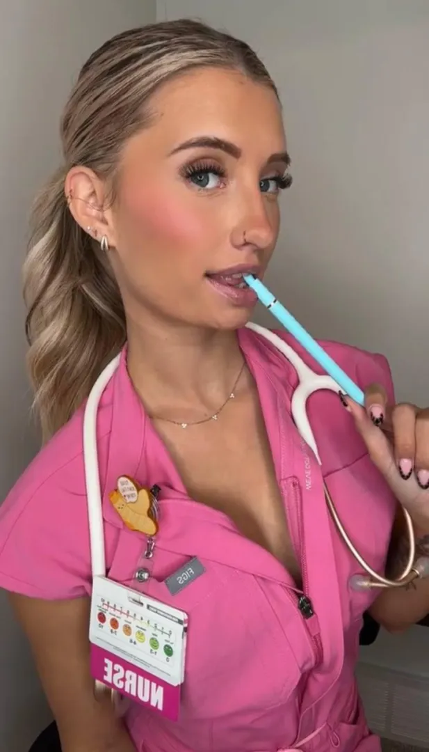 POV: I walk into the room to do your checkup  posted by nurseariaxo