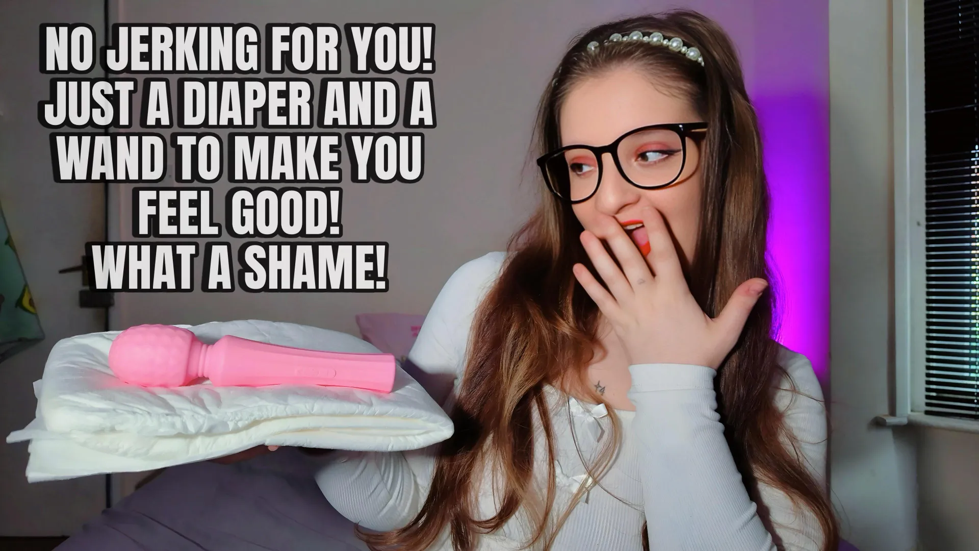 pov: mommy after she locks you in chastity and straps you into your diaper! posted by mommysabrinaa