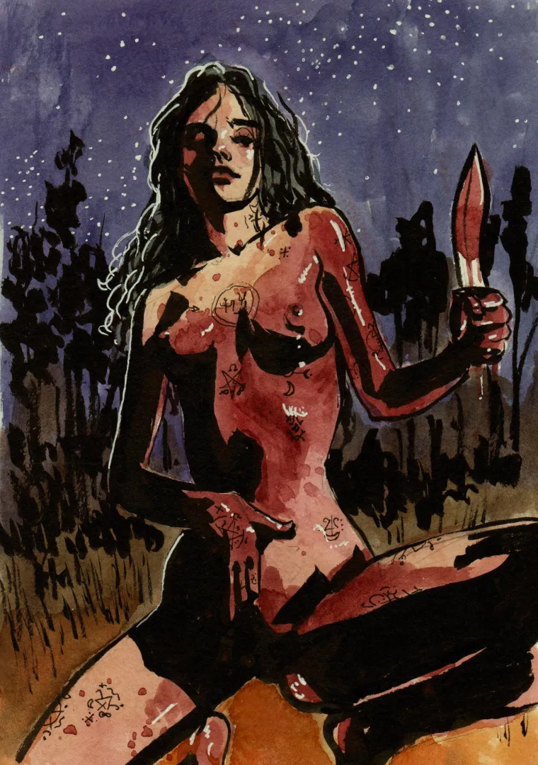 POV of the sacrificial victim, by katanugi posted by katanugi