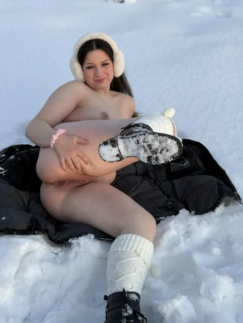 POV: You have the best view in the snow by LyraLands