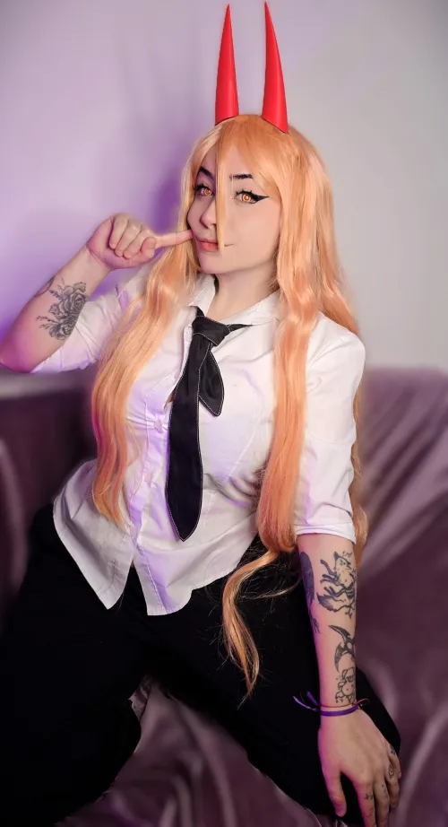 Power from [Chainsaw Man] by (Mimikyu) by Miiimikyu