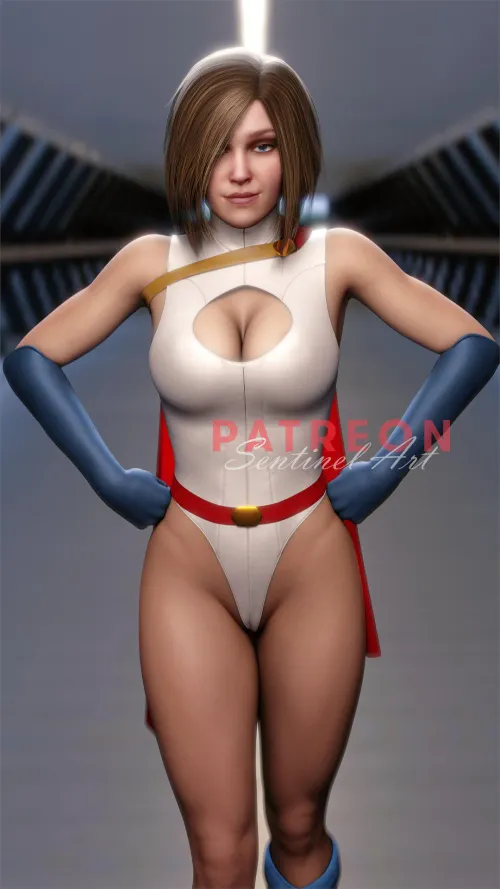 Power Girl (SentinelArt) by Mxfyn