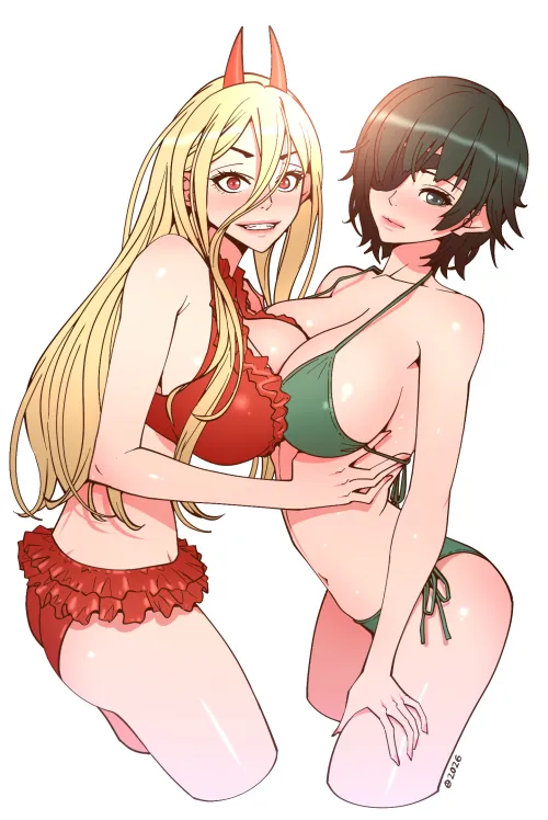 Power & Himeno (@alien1452) by Gold-Doctor-3969