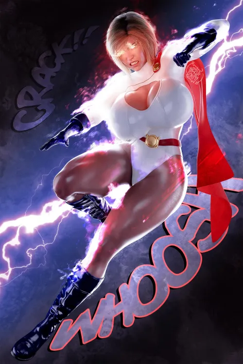 Powerful Power Girl (Rhyw) by Mxfyn