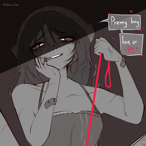 Praising her good boy by Somanycookies1