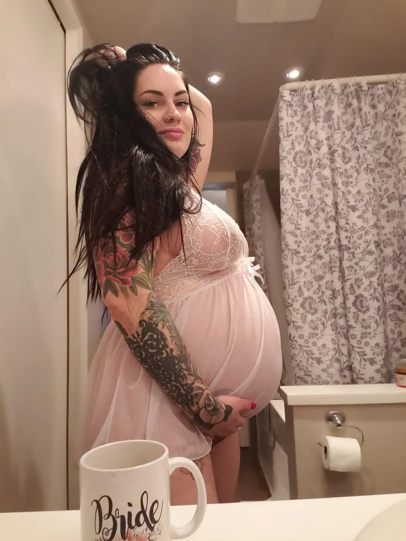 Pregnant wifey vibes.. are you into it? posted by crucifix_candy