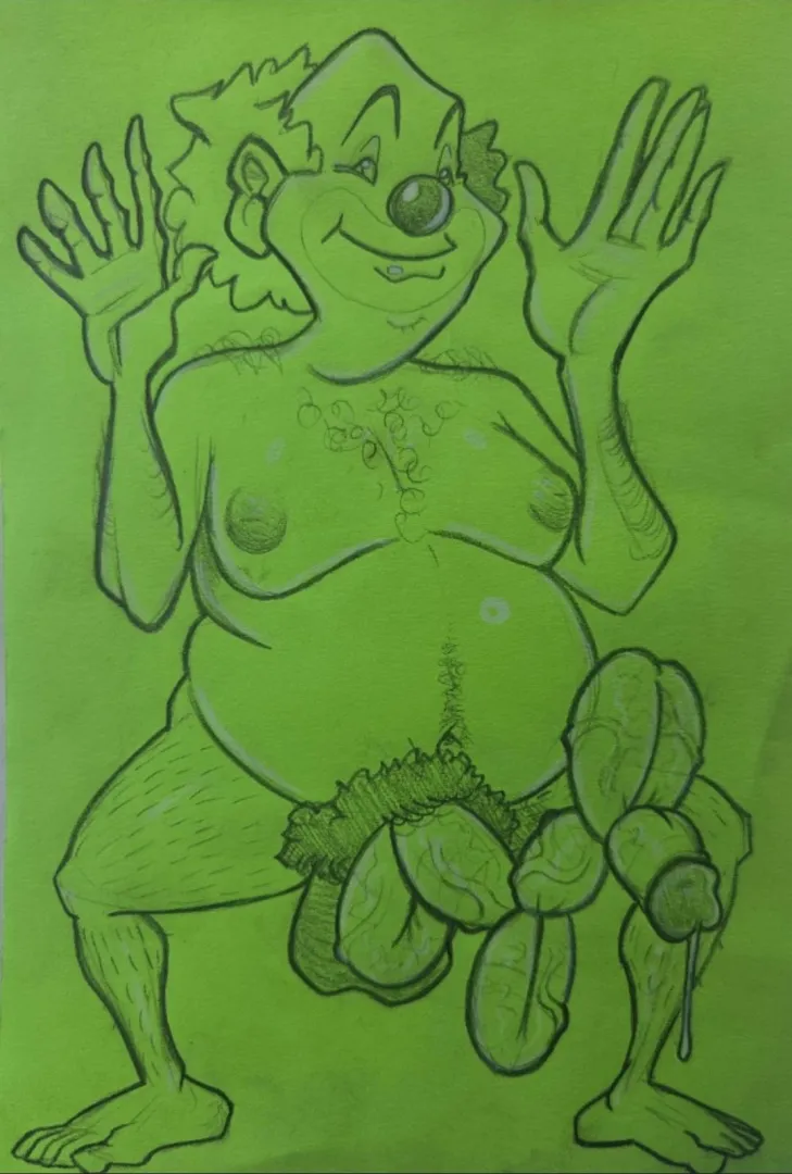 Presenting: The most upsetting thing I've ever drawn. posted by sock_le_coq