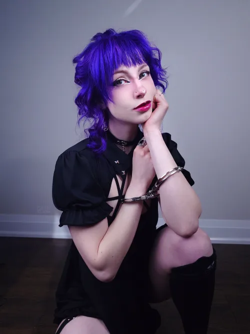 pretty whore in shiny cuffs~ by KinkyLittleKora