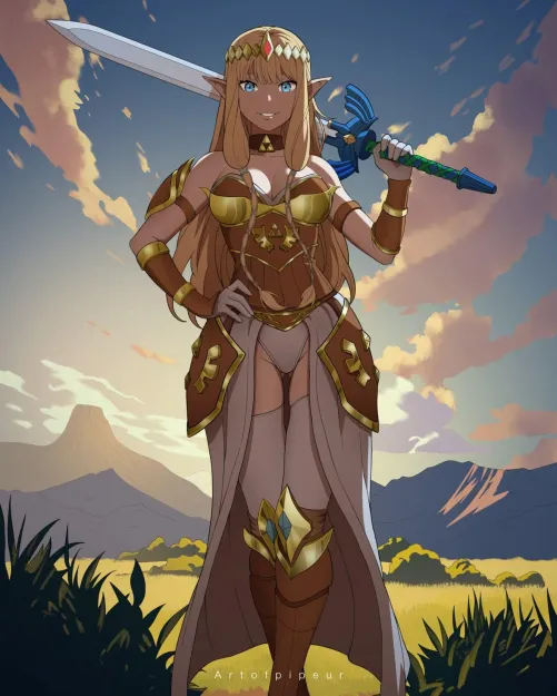 Princess Zelda [The Legend of Zelda] by xdragon2k