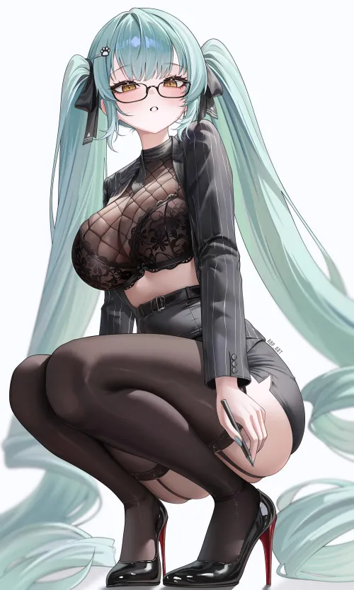 Privaty on her knees (ABP_ART) by elegantloveglimmer