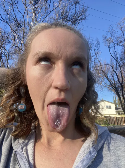 Public Ahegao by SpitInMyMouth420_