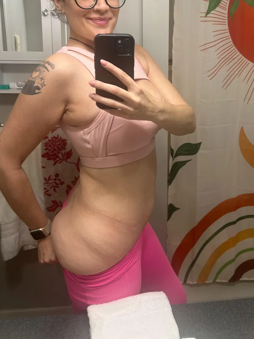 Pulled these down justtt enough to show off the ass you wanna spank  posted by BabygirlLuneStar