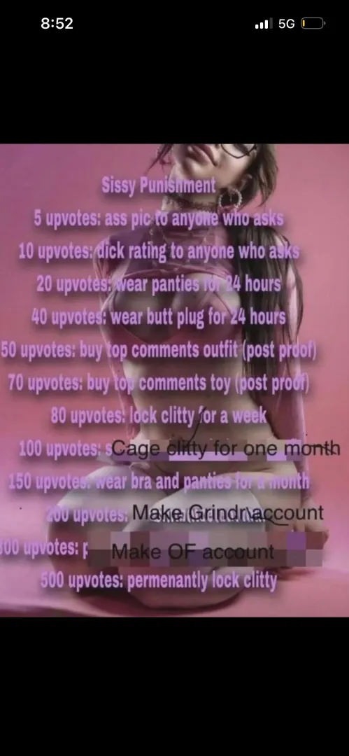 Punish me posted by Hot_Regular2194