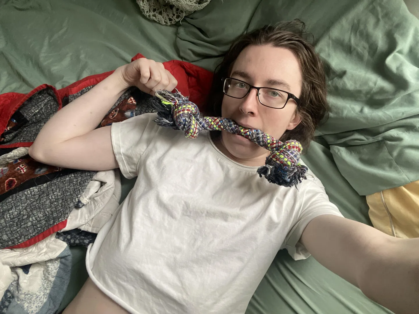 Puppy’s first toy!!! posted by PerspectiveBulky6462