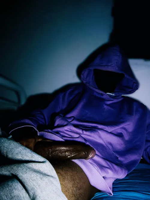 Purple symbolizes royalty, I'm wearing it today to show you m'y big black king dick by sweetsugar778