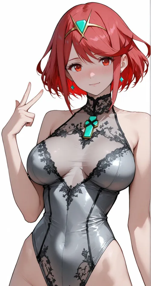 Pyra [Xenoblade II] by WoolsonDaSheep