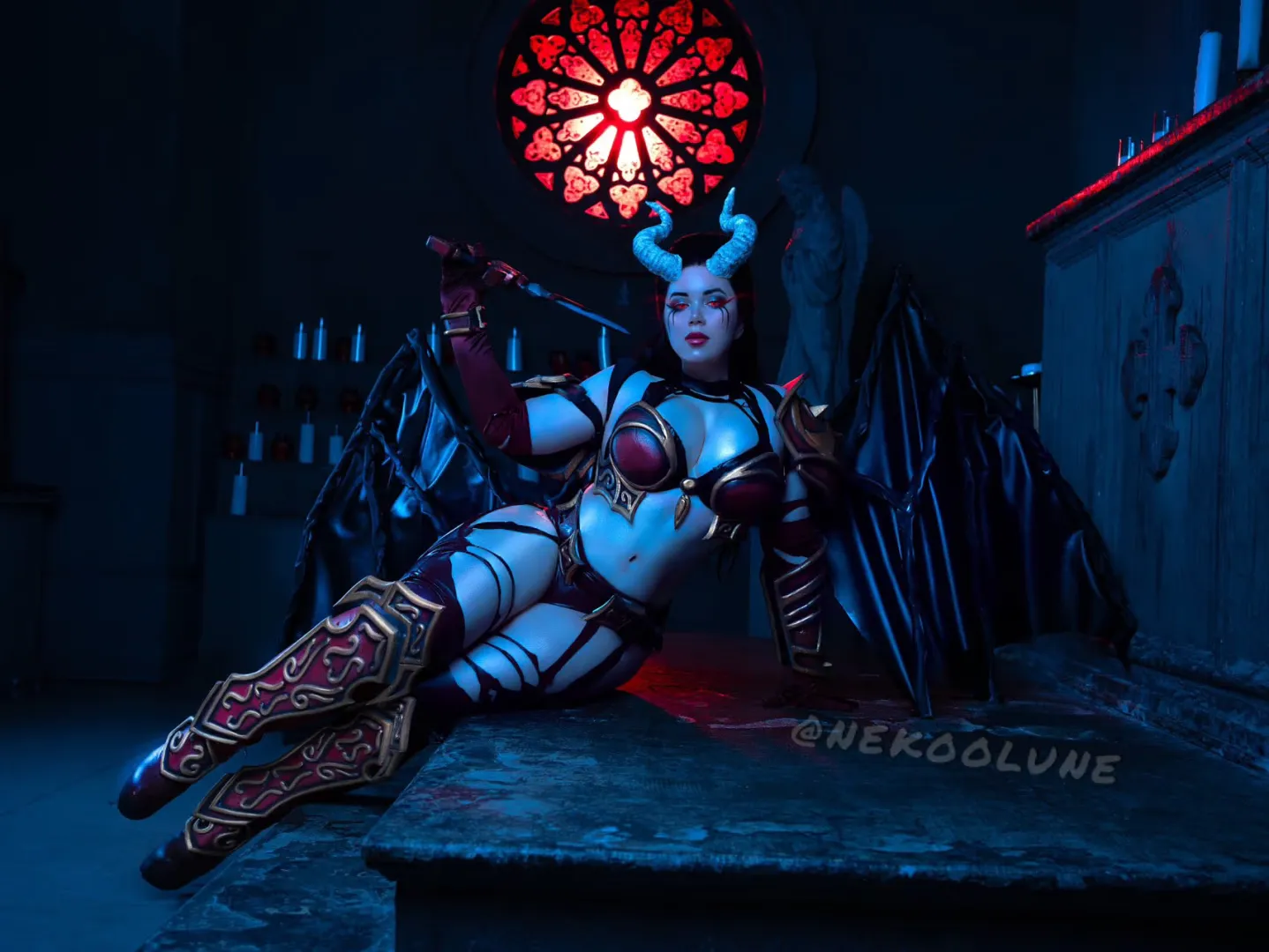 Queen Of Pain (Nekolune) posted by Cosplay-Princess