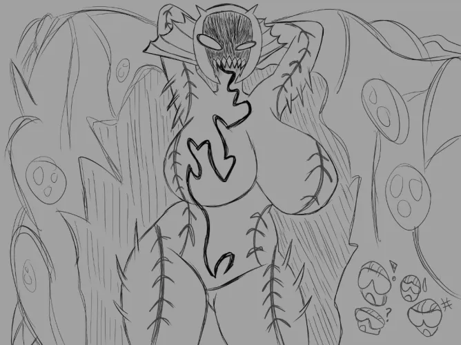 Quick stalker sketch (OC) by Tencents4Tensense