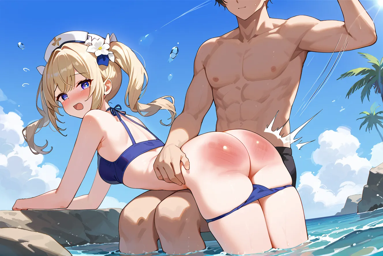 Quick touch up at the beach posted by OwlySting