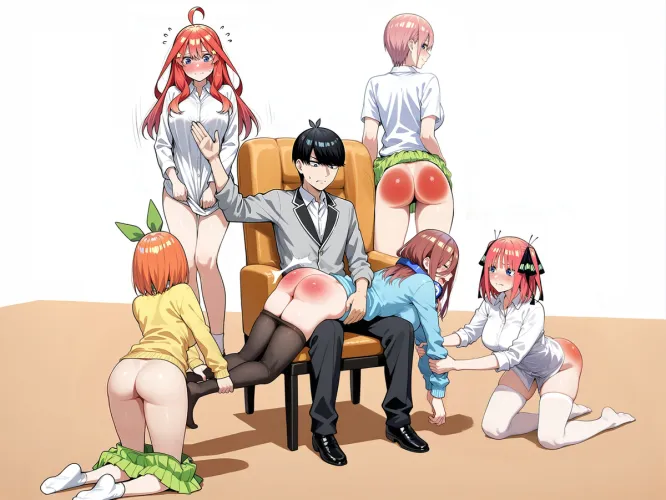 Quintuplets Spanked by Actual-Phone-5980