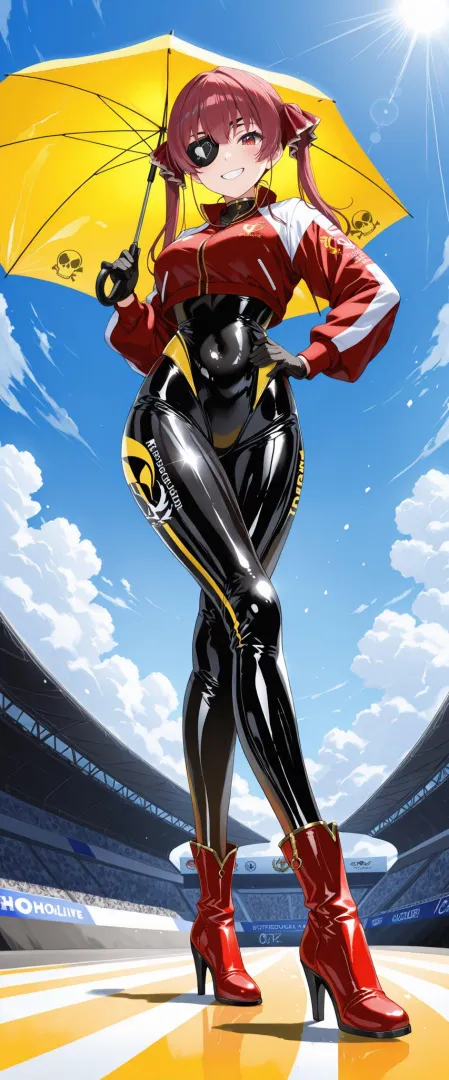 Race Queen Marine [Hololive] posted by WoolsonDaSheep